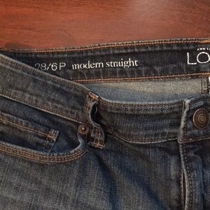 LOFT | Modern straight jeans